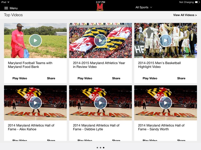 Maryland Terrapins for iPad 2015