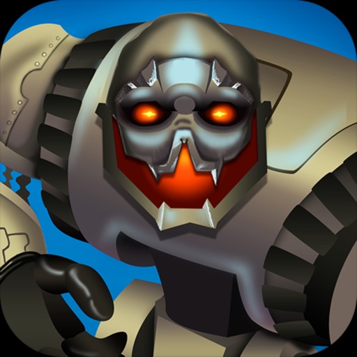 Robot Destruction 3D Deluxe iOS App