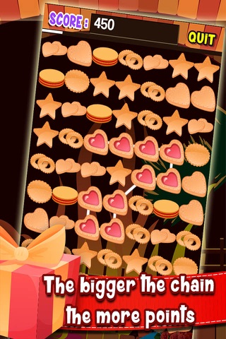 Valentine's Day Cookie Match Mania - Sweet chocolate Treats Puzzle Game FREE screenshot 3