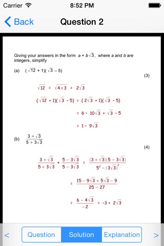 Revise Edexcel C1 Maths screenshot 4