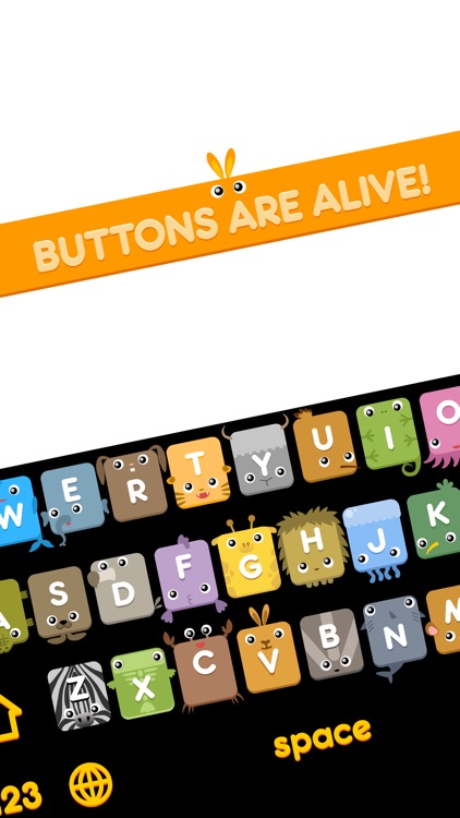 ZooKeys - First Animated Keyboard! screenshot-0