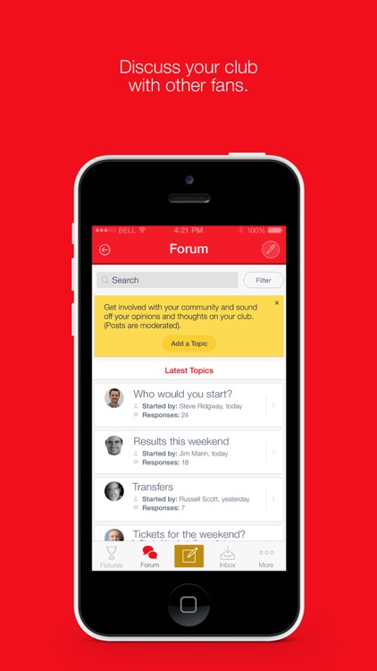 Fan App for Swindon Town FC