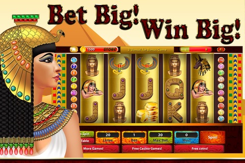 Pharaoh's Fortune Slots. Leo Jackpot Party In Pyramid Casino screenshot 2