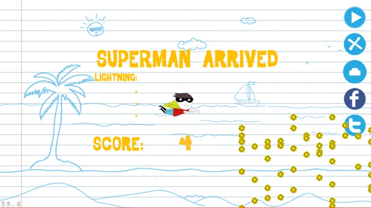 Flappy Supper Man screenshot-3