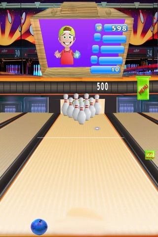 10 pin Bowling - Pass & Play Friends & Family Fun screenshot 2