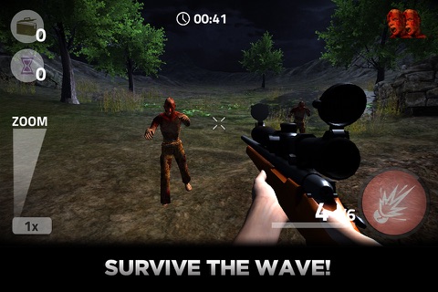 Zombie Apocalypse Sniper 3D - Trigger assault guns dead killer screenshot 4
