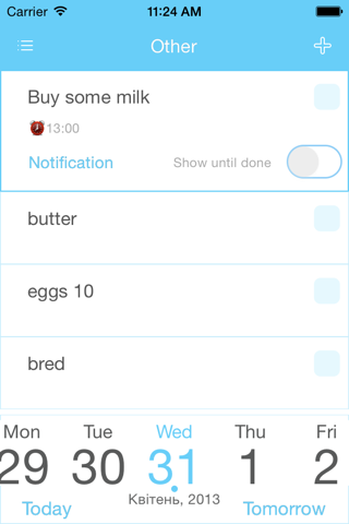 Cazoova - simple to-do list easy in use screenshot 2