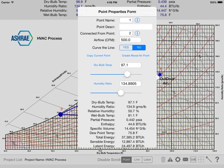 HVAC Psychrometric Chart