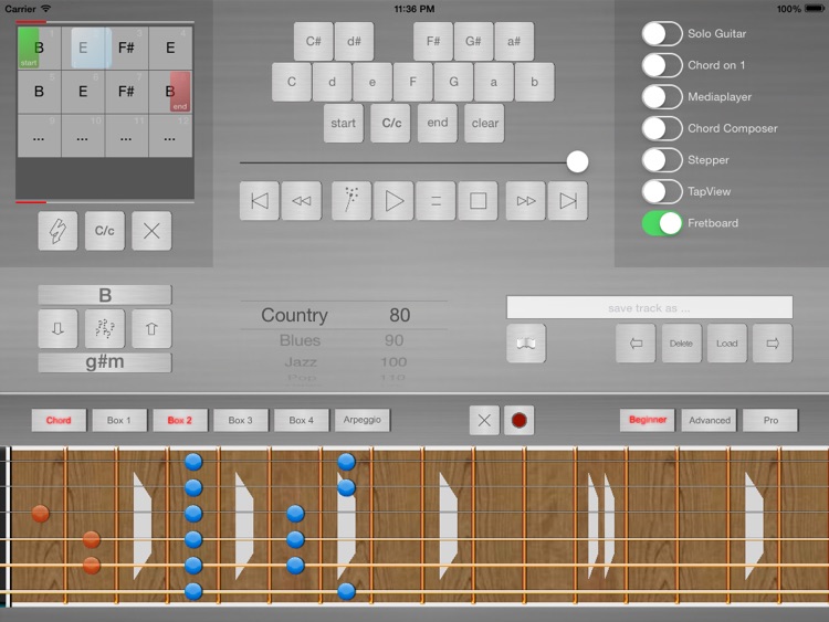 Guitar Scale Trainer Pro + Backing Tracks Creator screenshot-0