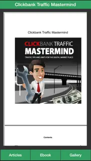 clickbank secrets guide - how to get more traffic on clickbank ! iphone screenshot 3