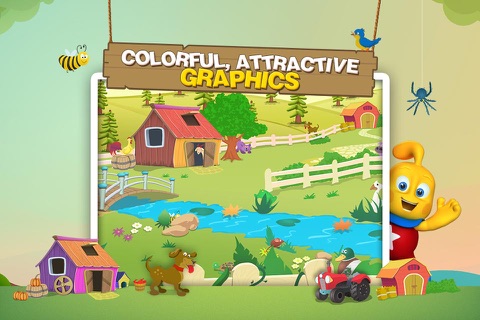 Learn Animal Names & Sounds : Barn Yard Scanning Puzzle for Preschool, Kindergarten & Montessori screenshot 4