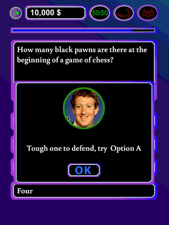 Millionaire Quiz Game screenshot-3