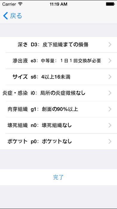褥瘡評価 screenshot1