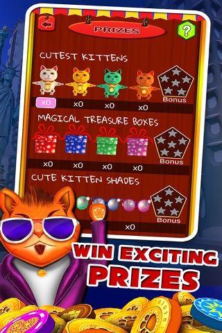 > Fortune Cat Magical Kingdom - A Kitty Coin Pusher Jackpot screenshot 4