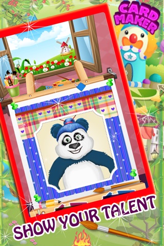 Panda Care – Kids animal run, spa and salon game screenshot 2