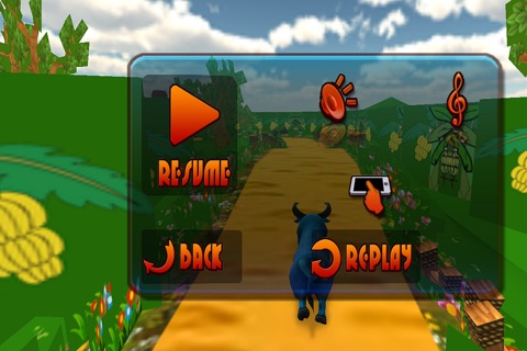 Bull Chik Run - Farm Animal Frenzy screenshot 4