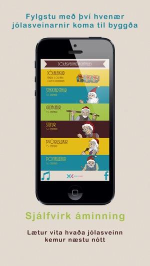 Jóladagatal - Íslensku Jólasveinarnir(圖1)-速報App
