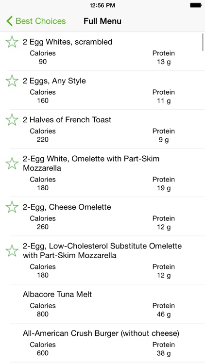 Zestar® Menu Pilot™ - Navigate Restaurant Nutrition