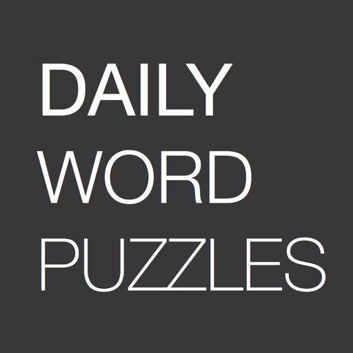 Daily Word Puzzles iOS App