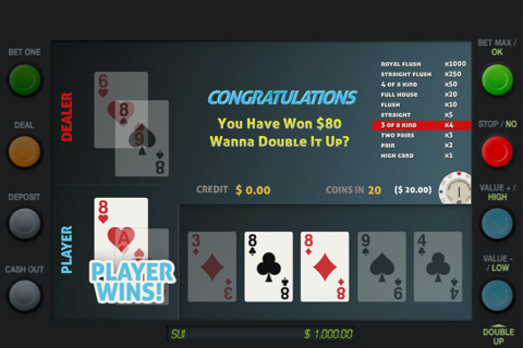 Video Texas Hold'em screenshot 4