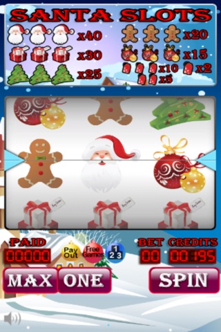 Santa Slots Pro - Christmas Themed Vegas Style Slots! screenshot 3