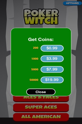 Video Poker Witch: Play, Bet, Win! Pro Edition screenshot 2
