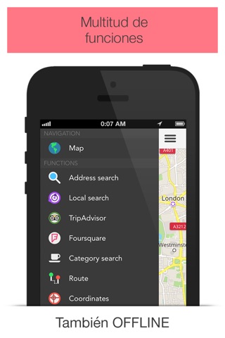 ForeverMap 2 - Worldwide Offline Maps and Online Maps screenshot 2
