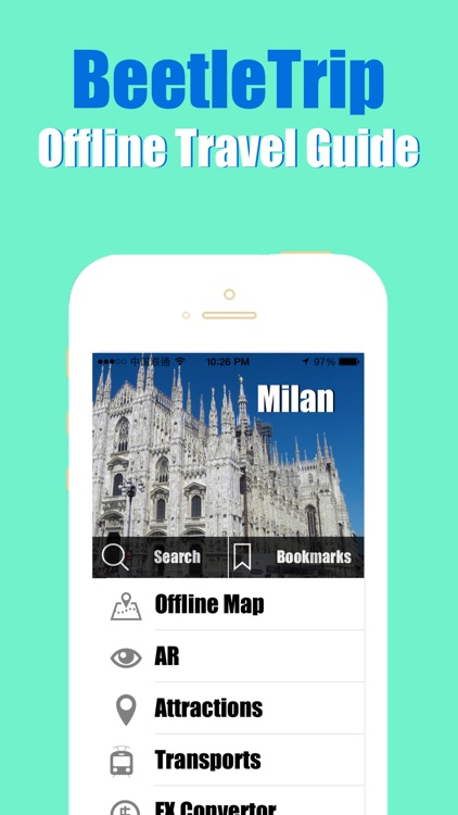 Milan travel guide and offline city map, Beetletrip Augmented Reality Milan Expo Metro Train and Walks