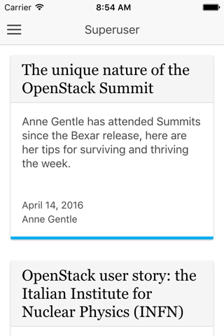 OpenStack Superuser Reader screenshot 2