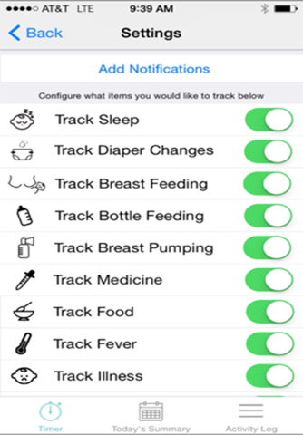 babybytes Tracker screenshot 2