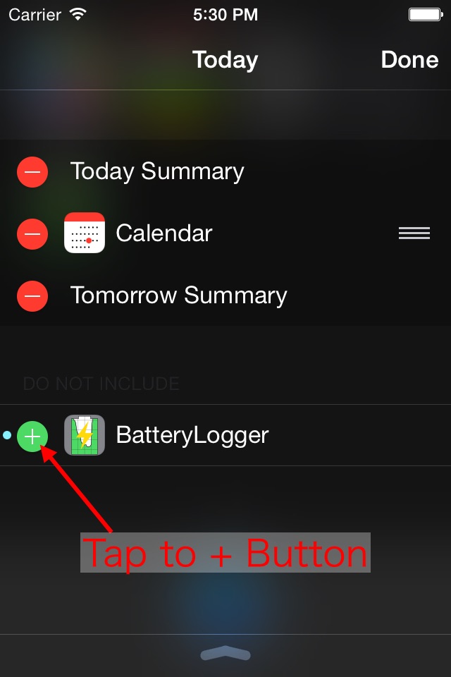 BatteryLogger screenshot 2