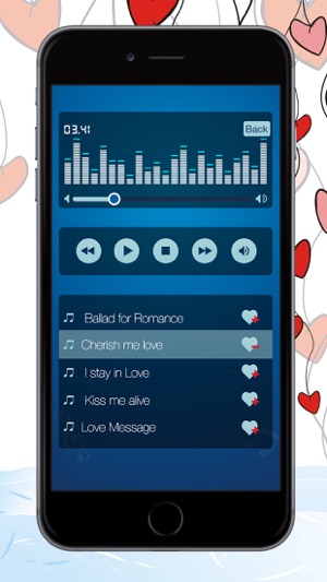 Romantic Ringtones & Musics  – Valentines Songs & Tunes Edit(圖2)-速報App