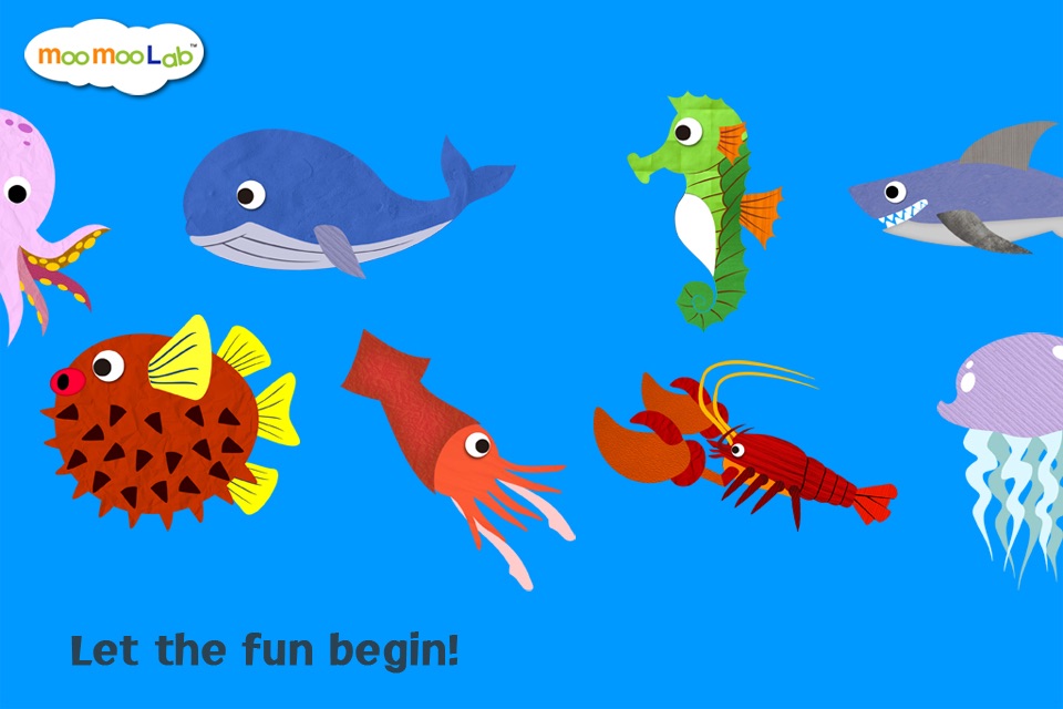 Marine Animals - Puzzle, Coloring and Underwater Animal Games for Toddler and Preschool Children screenshot 3