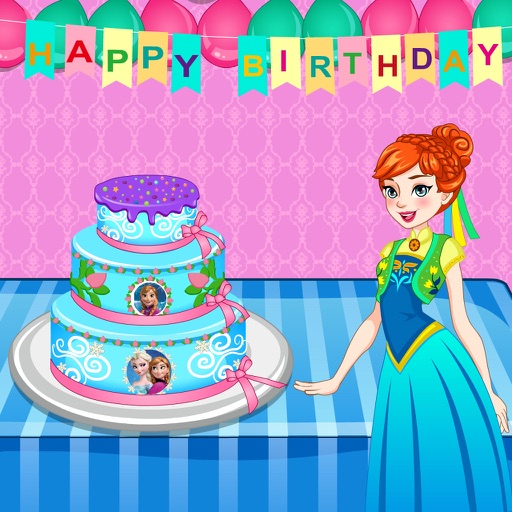 Anna Birthday Cake Contest Icon