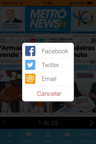 Folha Metropolitana screenshot 2