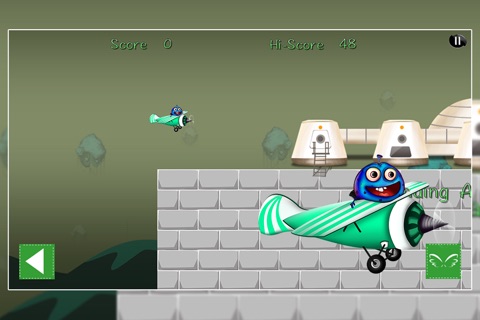 Sky Monster Adventure : The Airport Plane Flight Under Radar - Gold screenshot 2