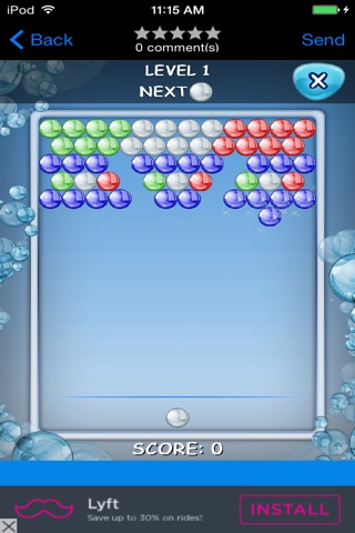 Bubbles Shooter SD screenshot 3