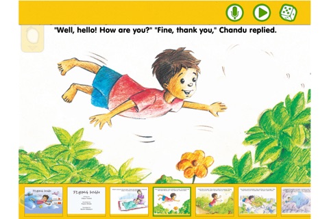Flying High - Read Along Library of interactive stories,poems,rhymes,pratham books and other books for children screenshot 2