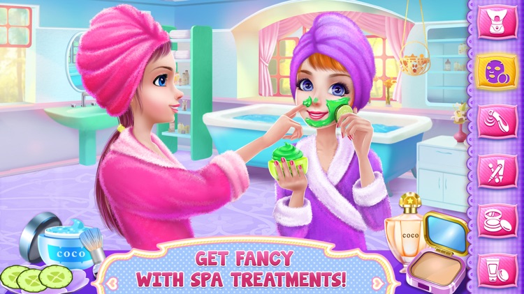 Girls PJ Party - Dress Up, Spa & Fun screenshot-4