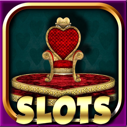 AAA Queen of Hearts Party Slots - Free Top Casino Bonus Payouts Machine Games Icon