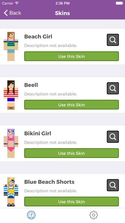 Skins Pro Girls for Minecraft