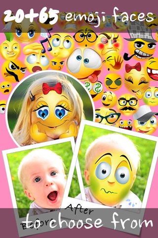 Emoji Face Maker - Create Funny Pics with Emoticons screenshot 2