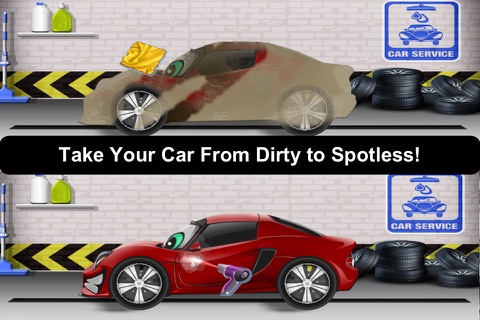 Awesome Lightning Fast Car Wash Salon and Auto Repair Game For Kids screenshot 2