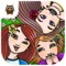 Three Sisters is the first Dress Up game featuring groups of related girls at different age in a cozy, beautiful environment