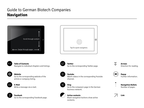 Guide to German Biotech Companies 2014 screenshot 2