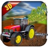 Corn Farming Tractor Simulator - 3D Agriculture Farm Plowing Yield Crop Growing & Reaping Machine