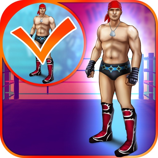 A Top Power Wrestling Heroes Copy And Draw Game - My Virtual World of Champion Wrestlers Club Edition - Free App iOS App