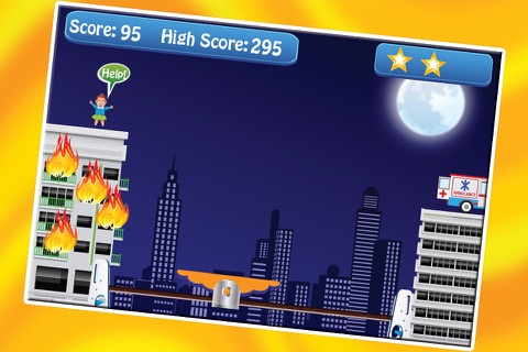 Roof Jumper - Fire rescue adventure & crazy jumping game screenshot 3