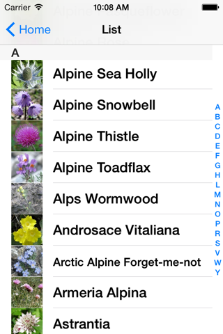 Mountain Flowers Guide (Alps) screenshot 3