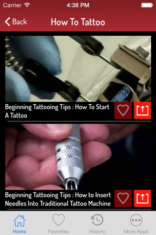 Tattoo Designs Guide screenshot 2